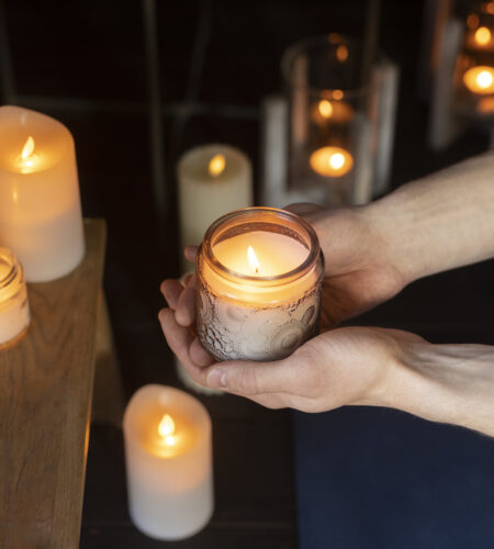 Ako na očistný rituál so sviečkami?